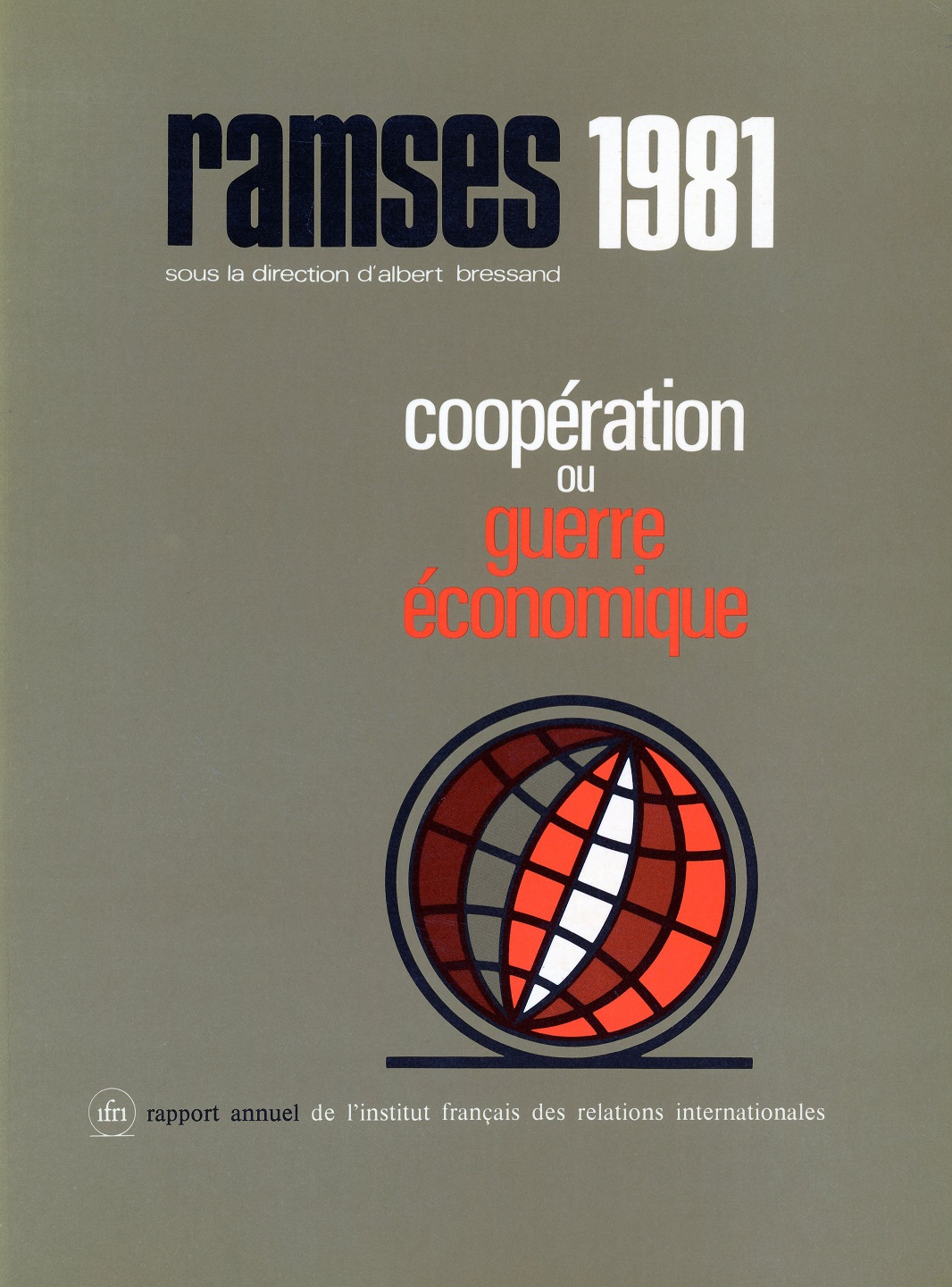 Première édition du Ramses, le rapport annuel de l'Institut français des relations internationales