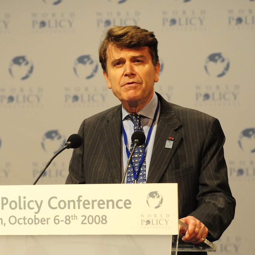 Thierry de Montbrial at the launch of WPC 2008