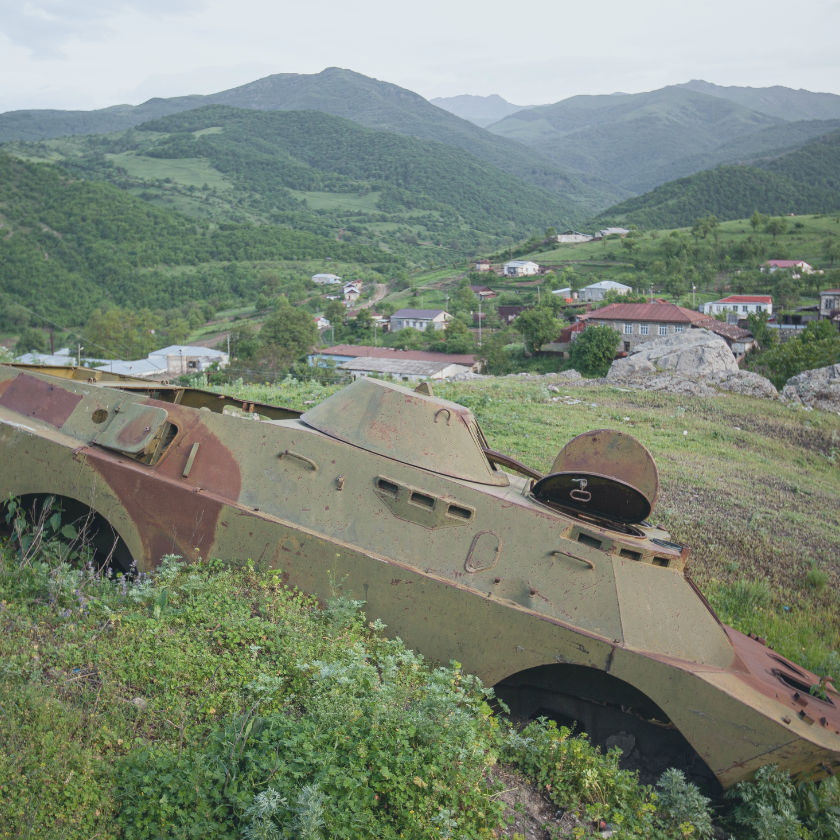 The self-proclaimed Republic of Nagorno-Karabakh is the subject of an unresolved territorial dispute between Azerbaijan and Armenia.