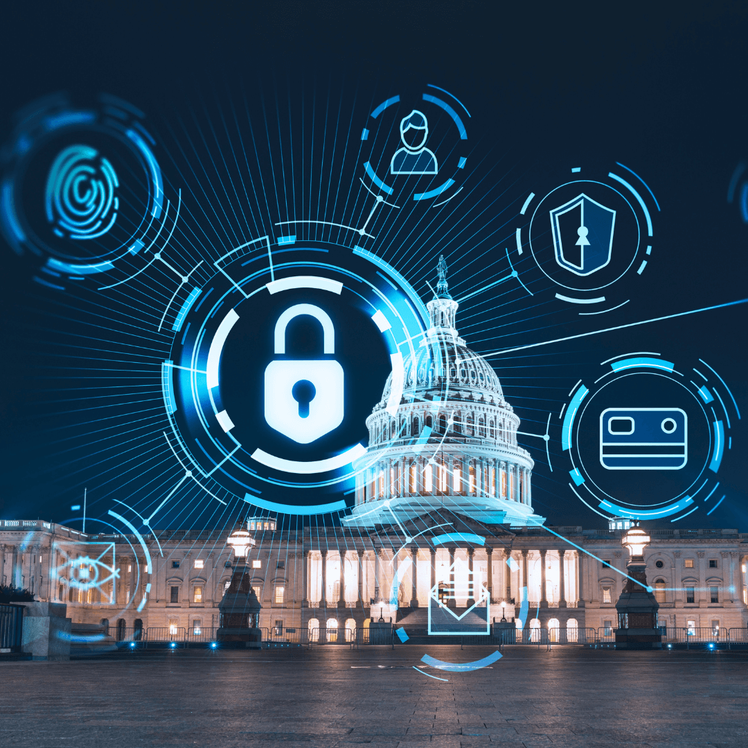 Le concept de cybersécurité  - Washington DC, États-Unis