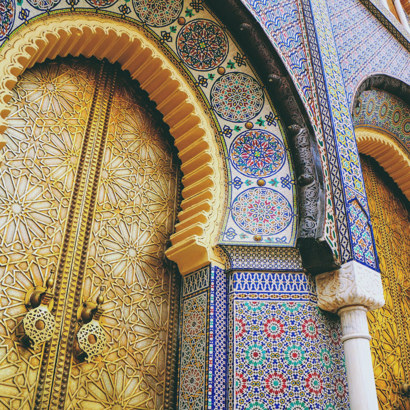 Palais royal à Rabat, Maroc