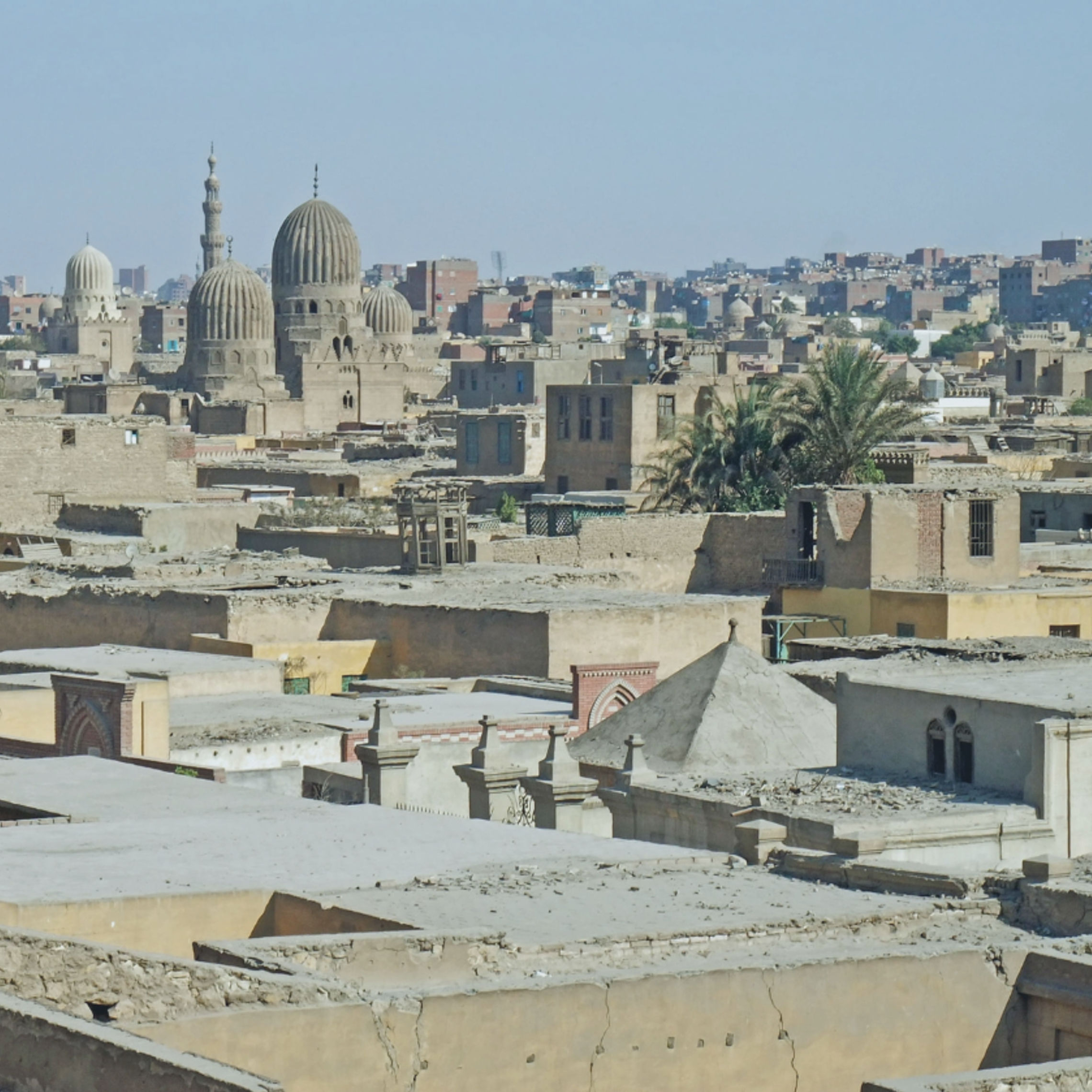 Aerial view of Cairo, Egypt