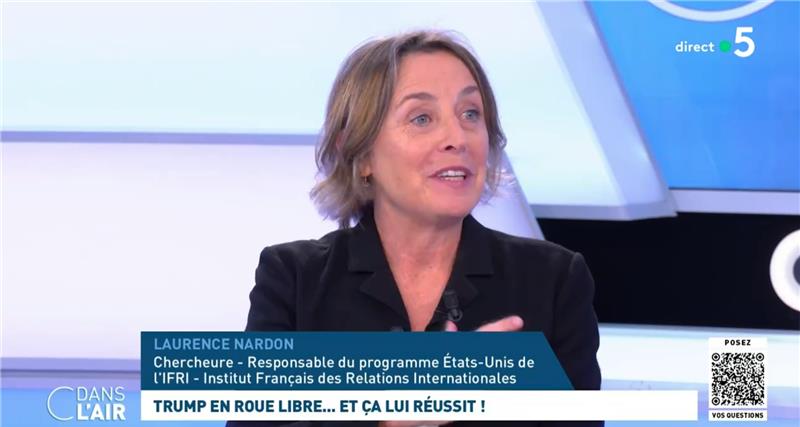 Laurence Nardon dans C dans l'air