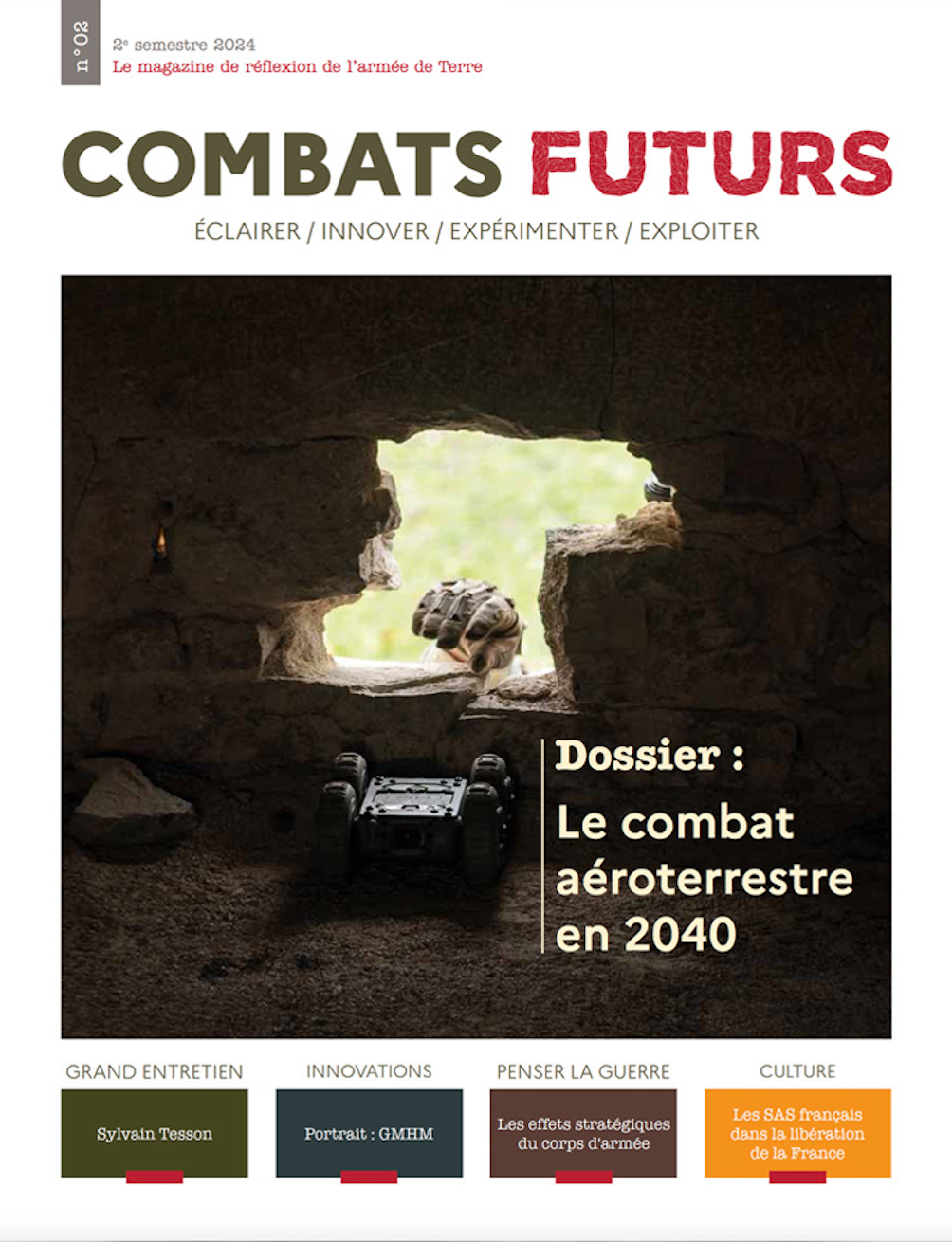 Couverture Combats Futurs 2