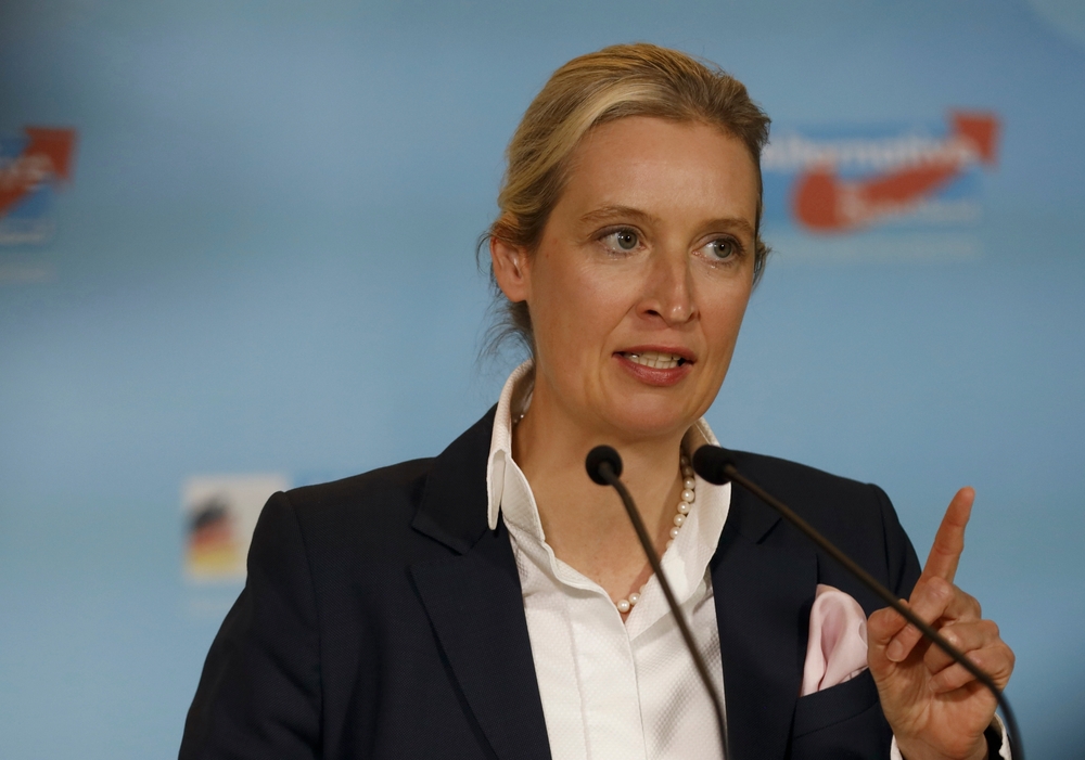 Berlin, Allemagne, 8 octobre 2024. Alice Weidel, présidente du groupe parlementaire AfD