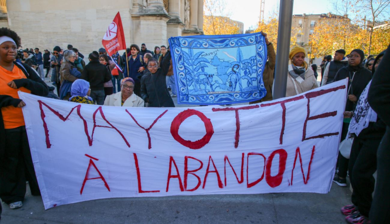 Manifestation de solidarité avec Mayotte, 5 décembre 2024