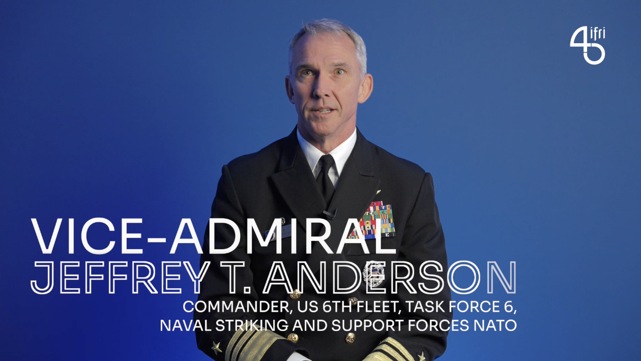 Naval Power in support of Maritime Economy: an itw with Vice-Admiral Jeffrey Anderson (U.S. Navy), February 2025