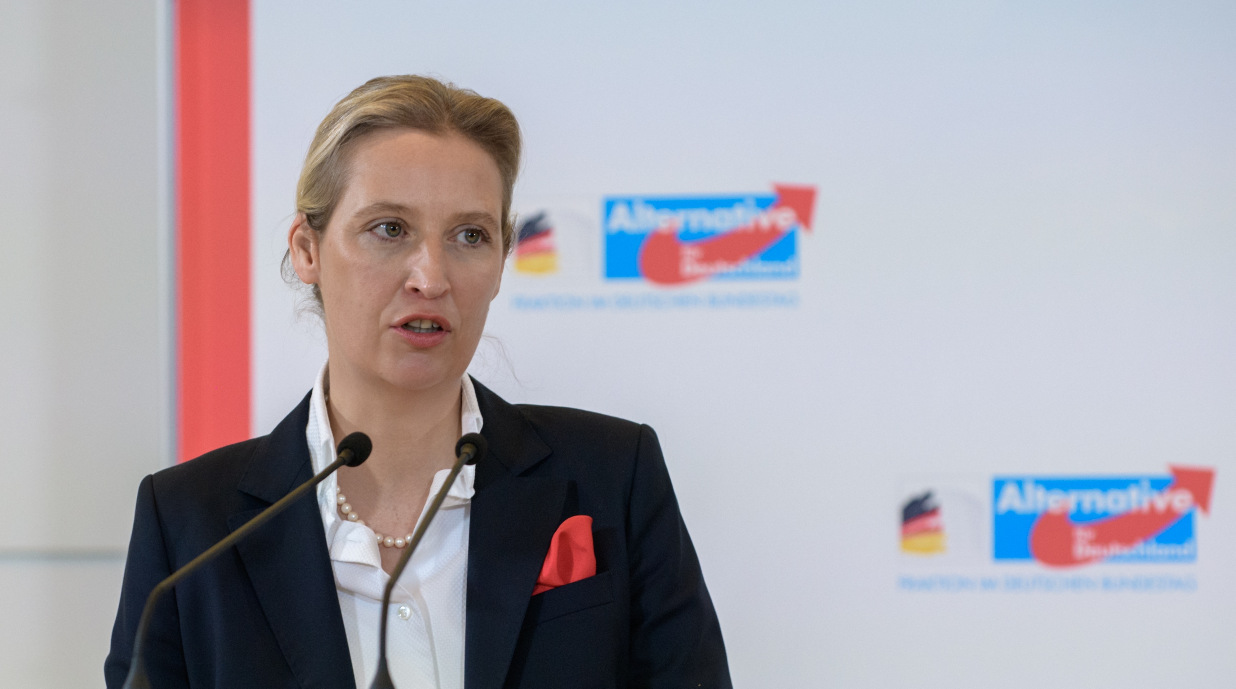 Alice Weidel photographiée lors d'une réunion à Berlin, Allemagne, 25.01.2025