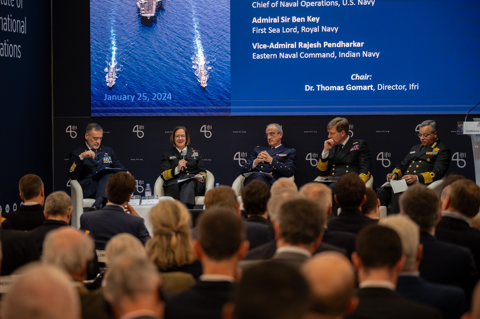 Conférence Navale de Paris 2024, L’ÉVOLUTION DU RÔLE DU GROUPE AÉRONAVAL, 25 janvier 2024.jpg