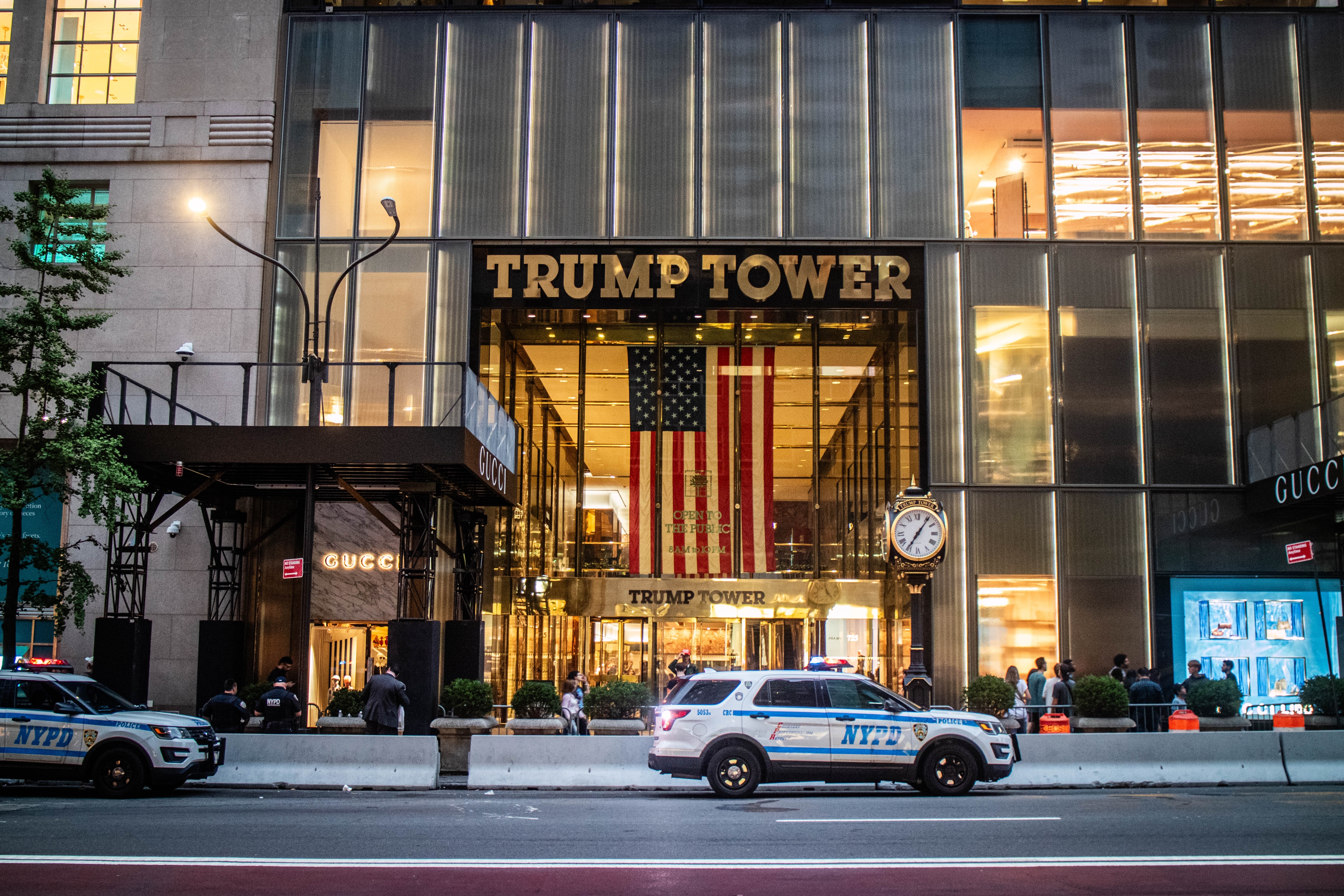 La Trump Tower à New York, août 2024