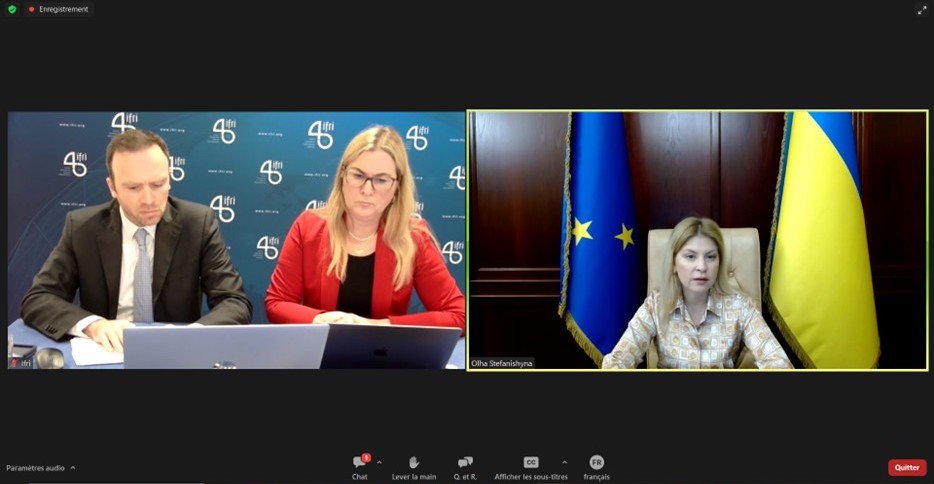 Visioconférence avec Olha Stefanishyna, vice-Première ministre d’Ukraine pour l’intégration européenne et euro-atlantique et ministre de la Justice_18 novembre 2024.jpg