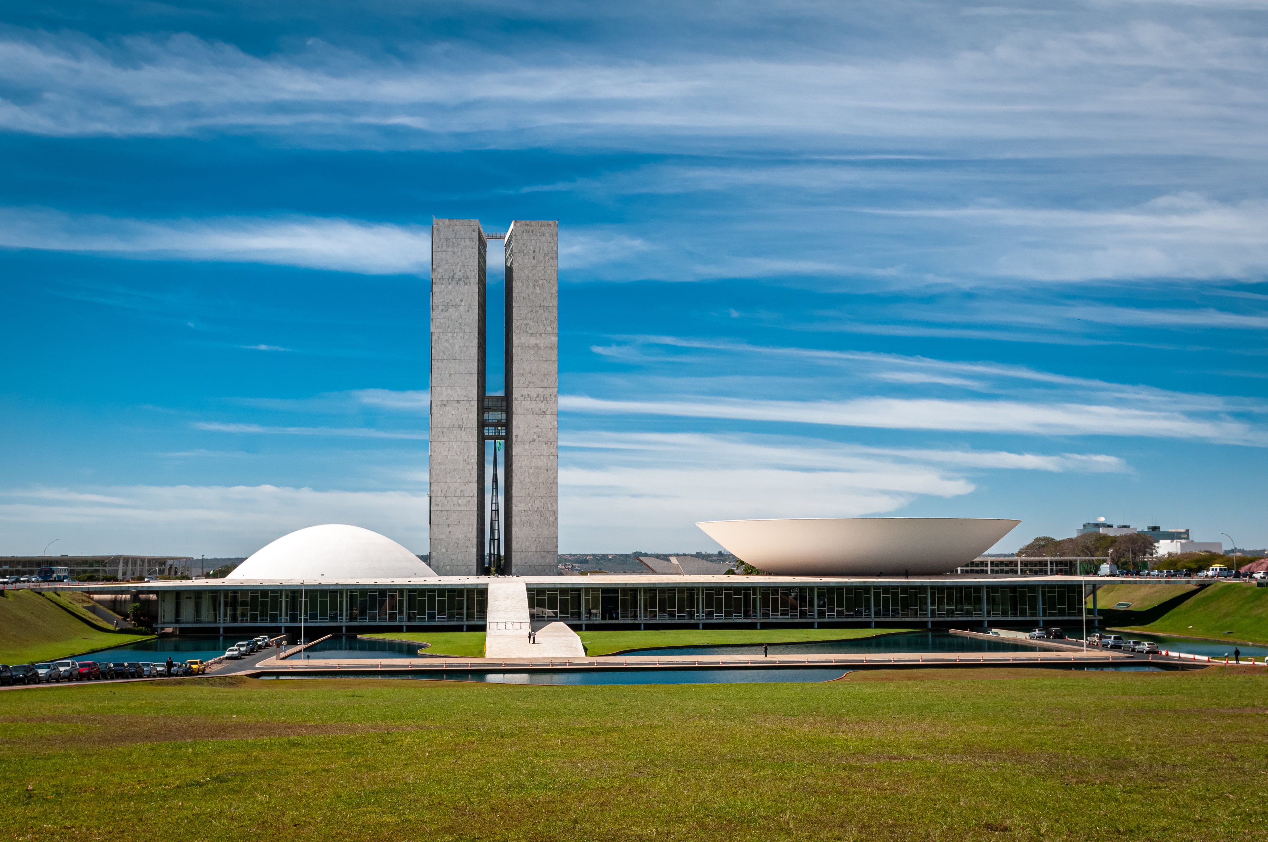 The Brazilian National Congress in Brasilian, August 14th, 2008.