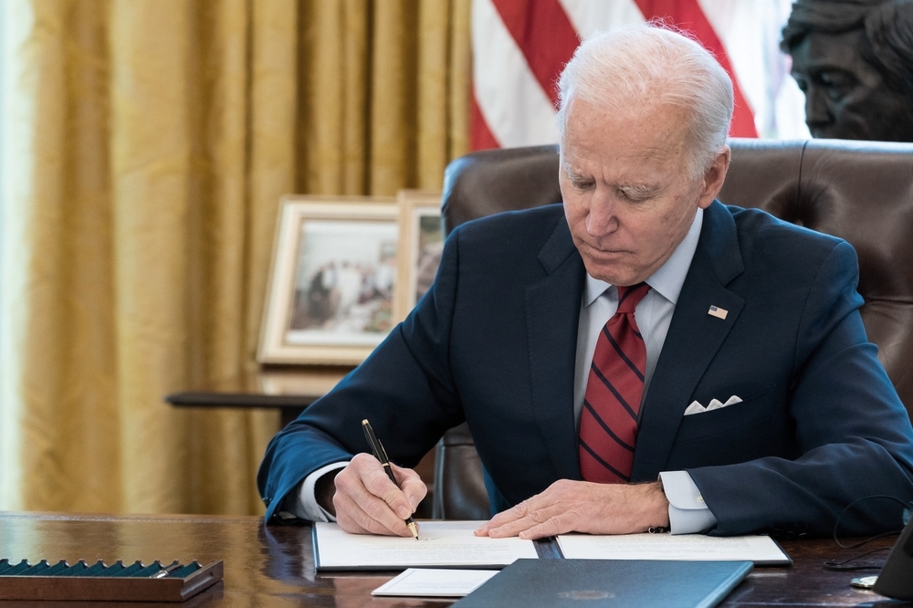 Joe Biden, Président des Etats-Unis, Washington, D.C., 20 janvier 2022