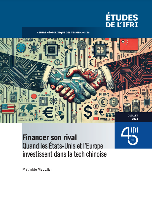 Couverture - Financer son rival - Investissements tech chinoise