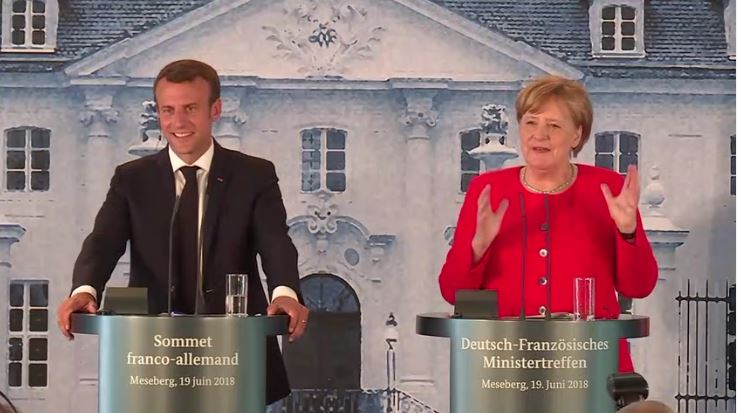 Emmanuel Macron_Angela Merkel