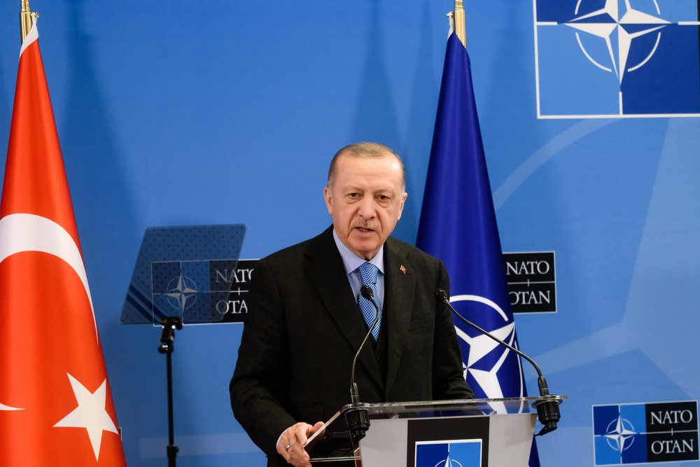 Recep Tayyip Erdoğan, président de la Turquie, Sommet extraordinaire de l'OTAN, Bruxelles, 24 mars 2022