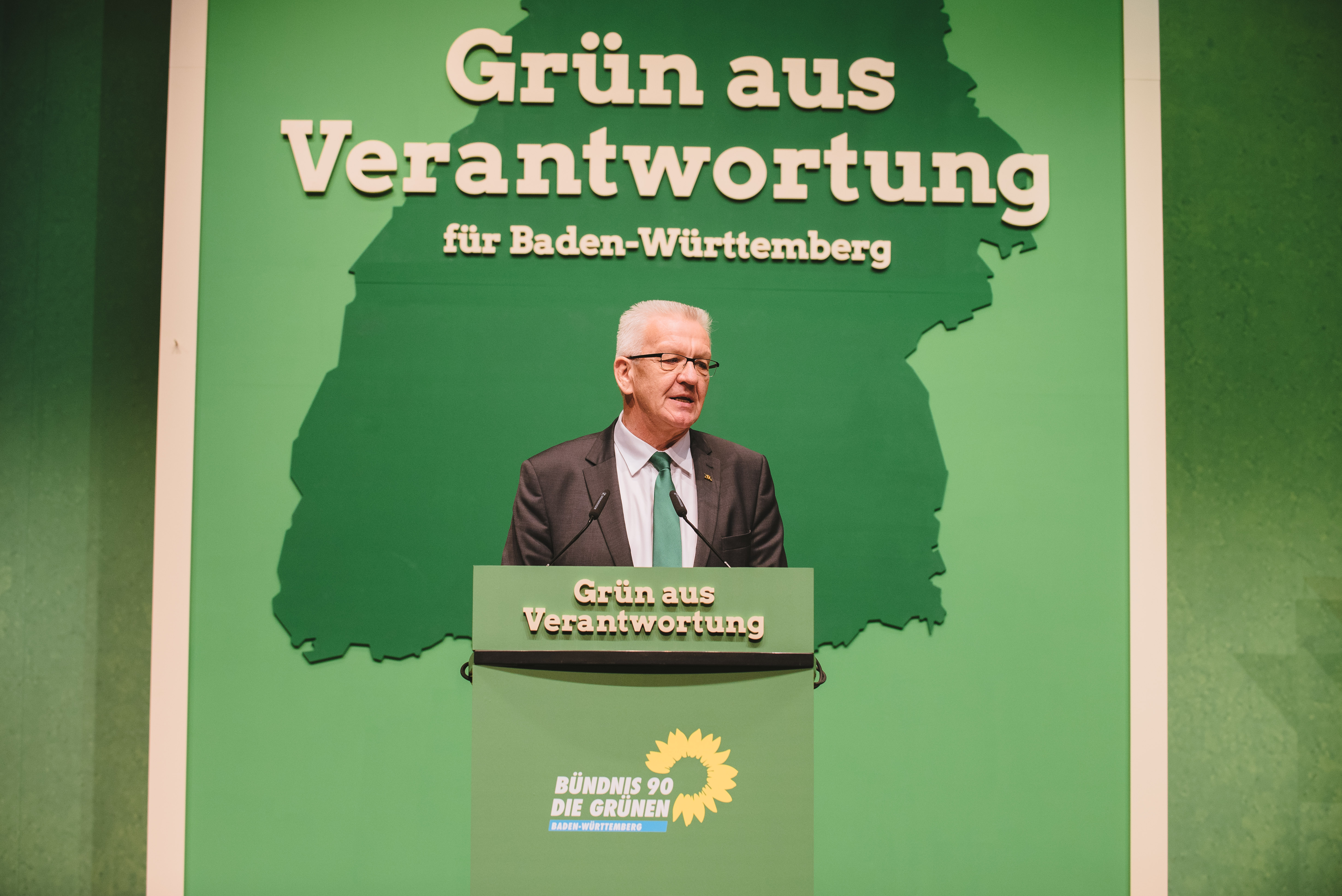 Discours du candidat des Verts, Bündnis 90/Die Grünen Baden-Württemberg