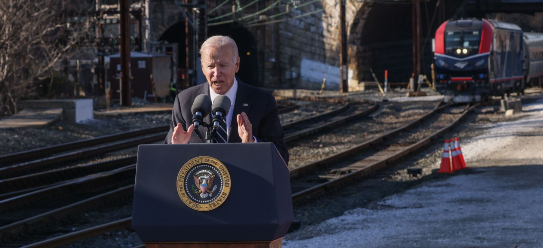 Le président Joe Biden dans la ville de Baltimore au Maryland, le 30 janvier 2023