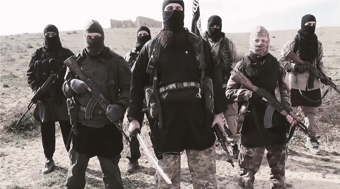 Snapshot of an ISIS propaganda video