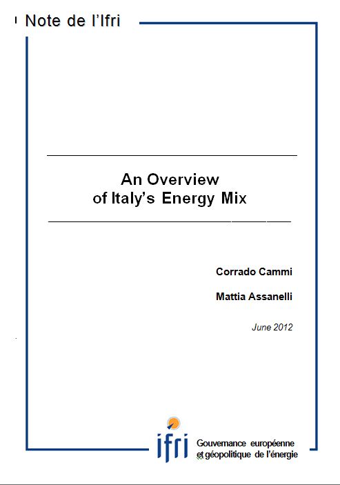 An Overview of Italy's Energy Mix