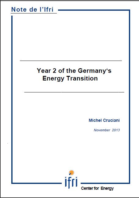 Year 2 of  Germany's Energy Transition