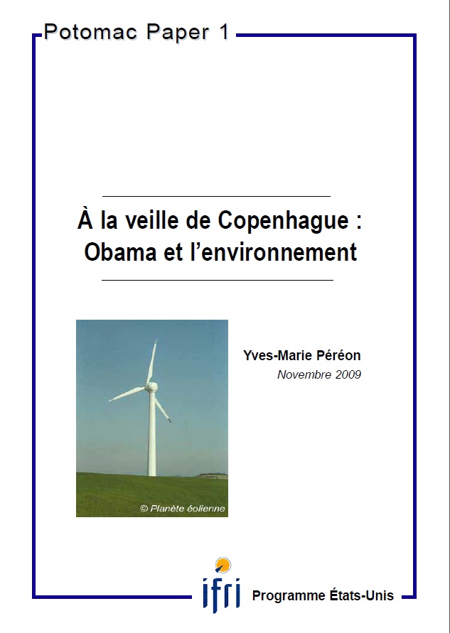 A la veille de Copenhague : Obama et l'environnement