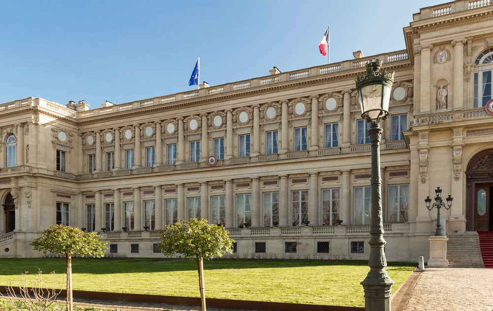 Ministère français des Affaires étrangères, quai d'Orsay, Paris