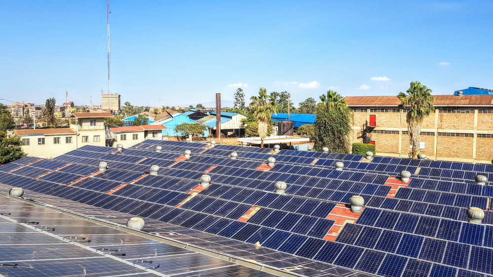 Solar power station, Ruiru, Kenya