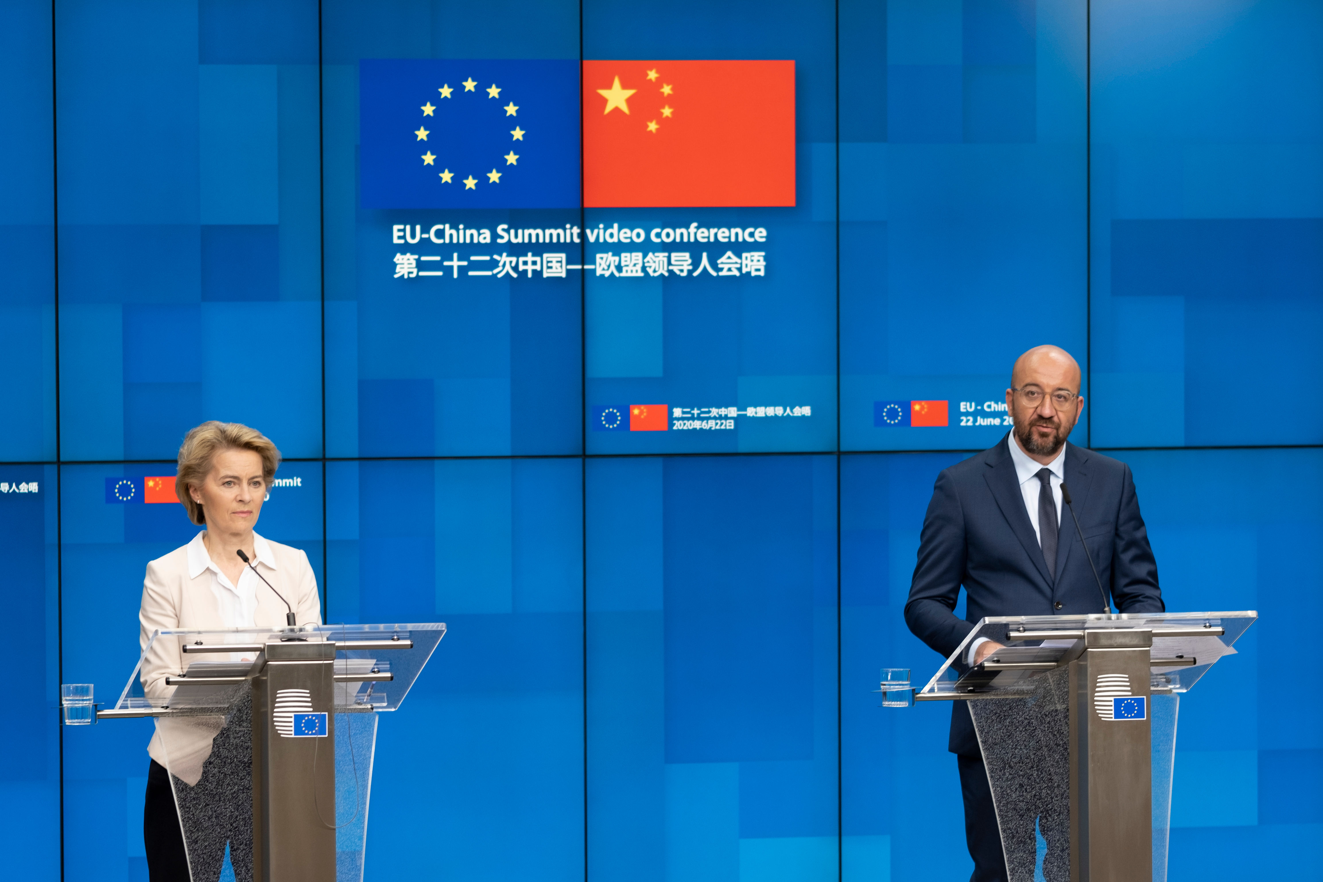 Sommet UE-Chine, Bruxelles, 22 juin 2020