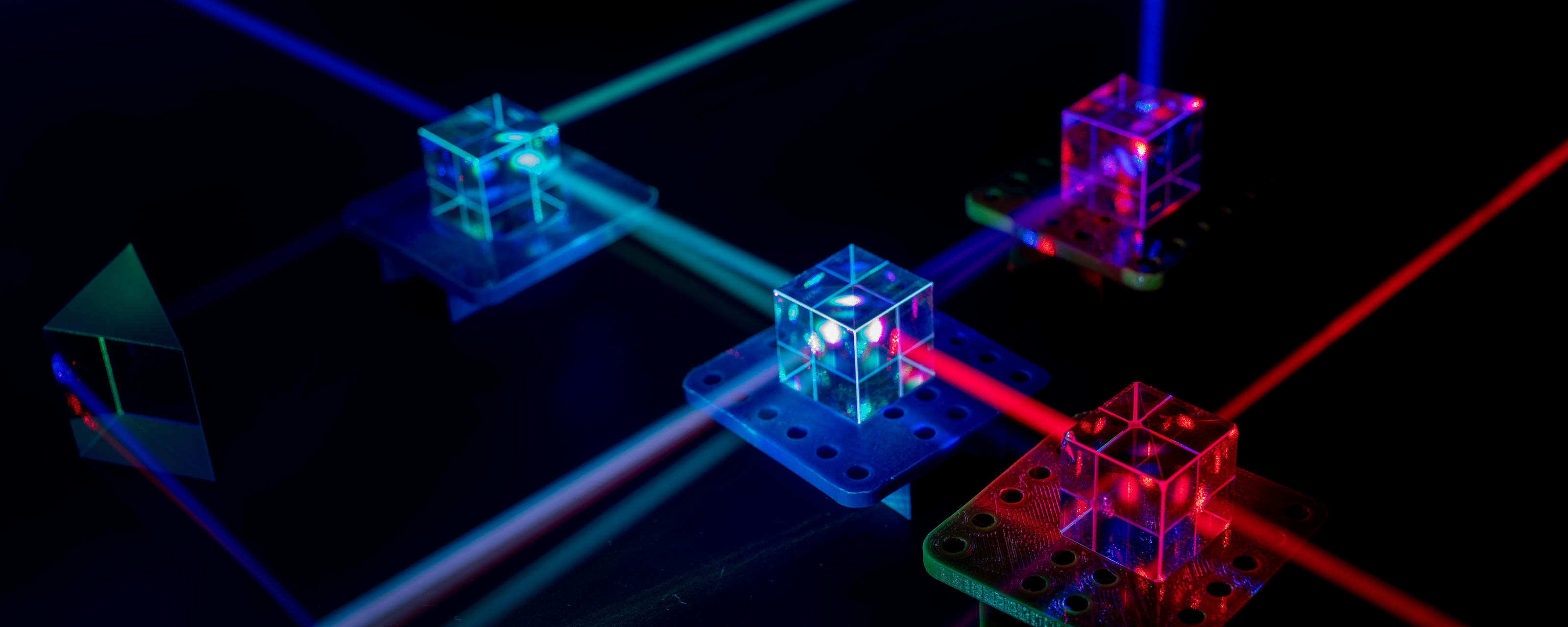 Poutres laser dans le laboratoire de physique optique