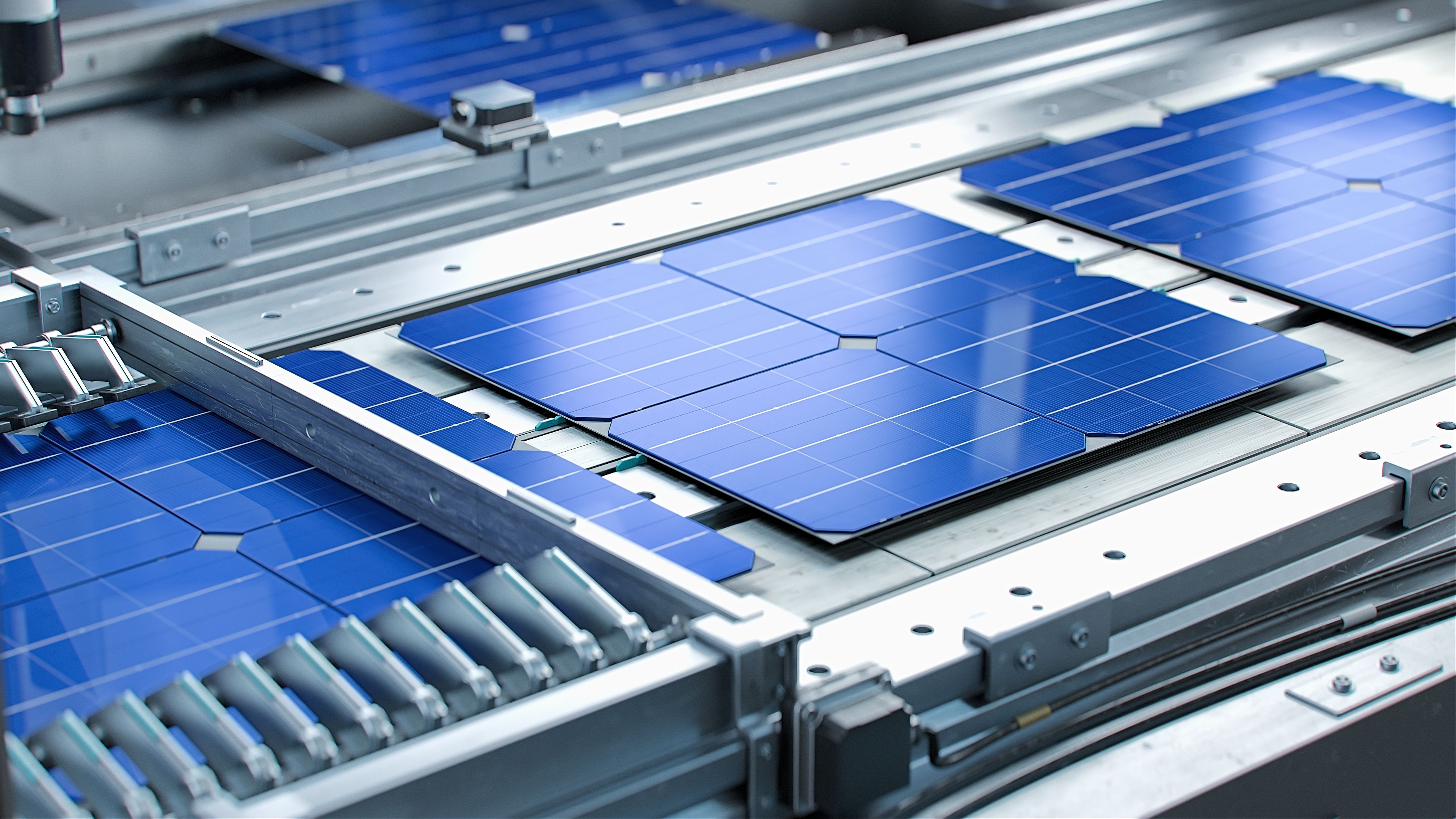 Solar photovoltaic manufacturing chain