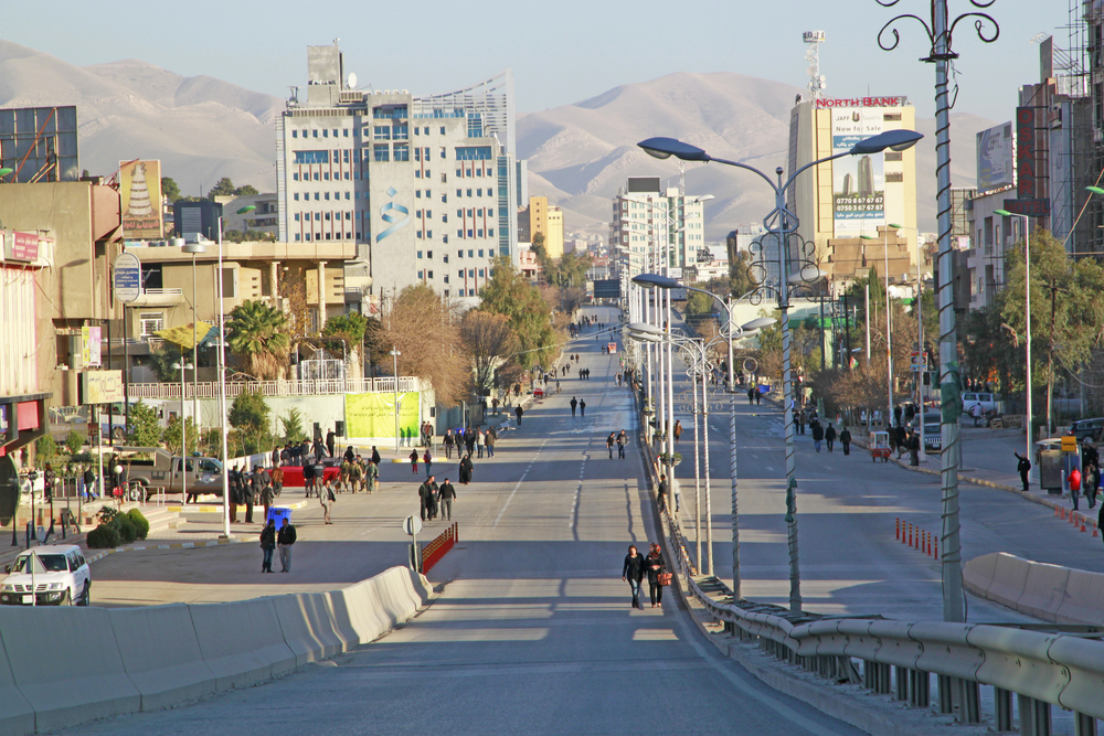 Suleymaniye, Irak, décembre 2012