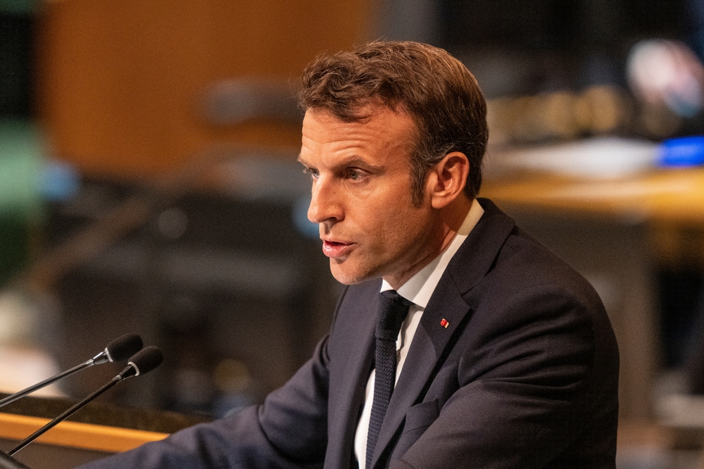 Emmanuel Macron, Président de la République française à la 77e Assemblée générale des Nations Unies, 20 septembre 2022 