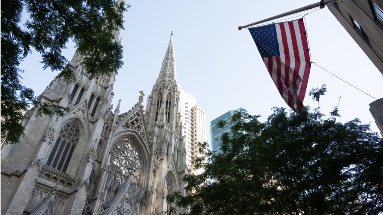 La cathédrale Saint-Patrick. New York - 4 juin 2022 