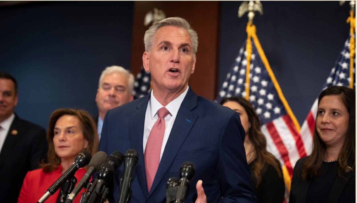 Le leader républicain de la Chambre des Représentants, Kevin McCarthy, Washington, DC - 15 novembre 2022