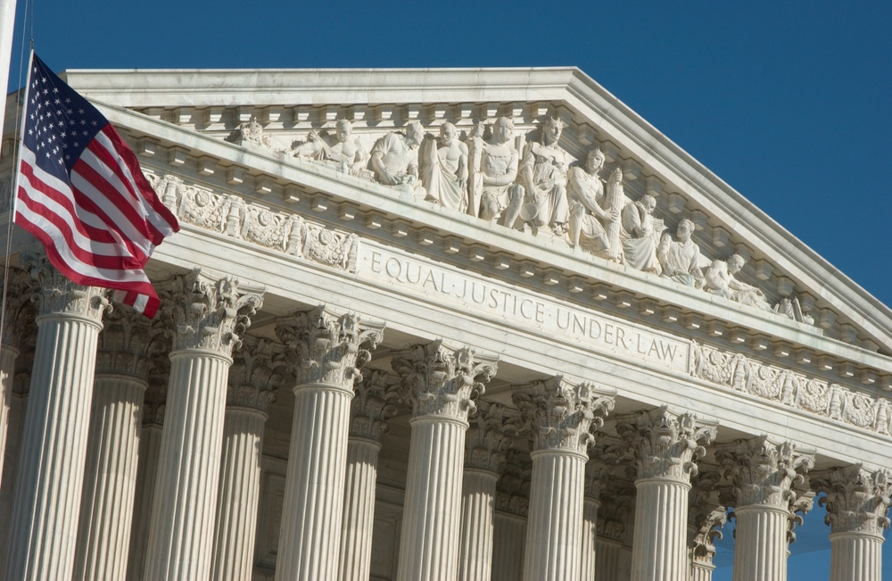 Cour suprême des États-Unis à Washington DC