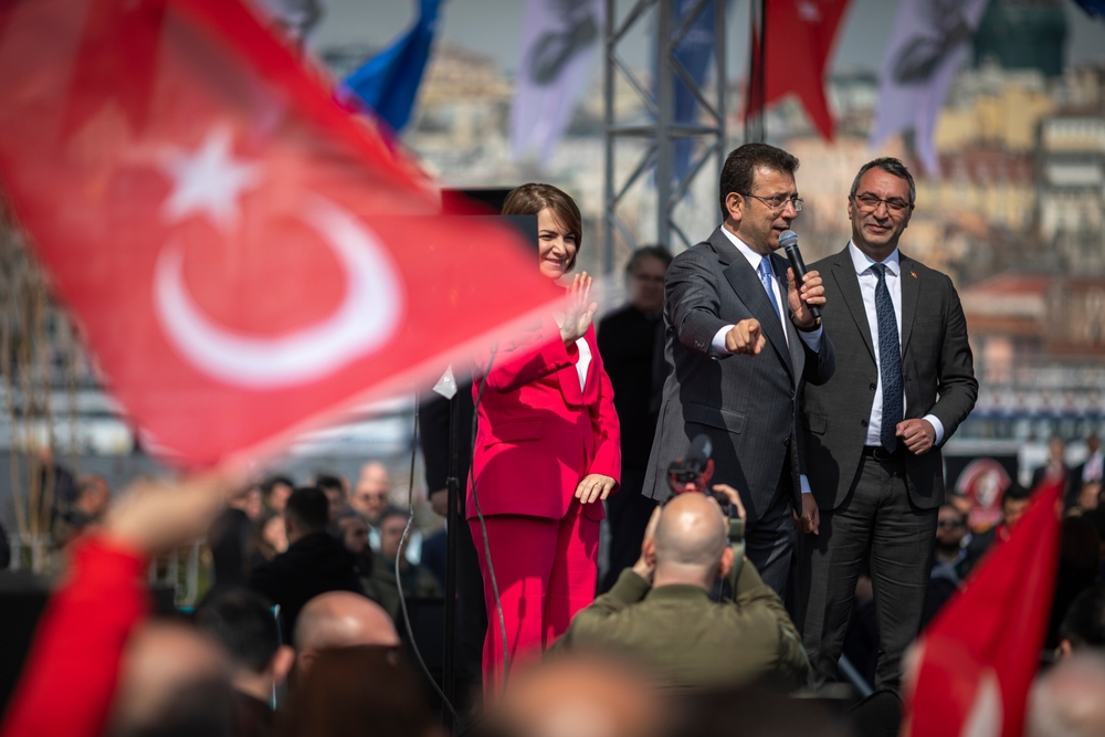 Ekrem Imamoğlu, maire d'Istanbul - 19 mars 2024