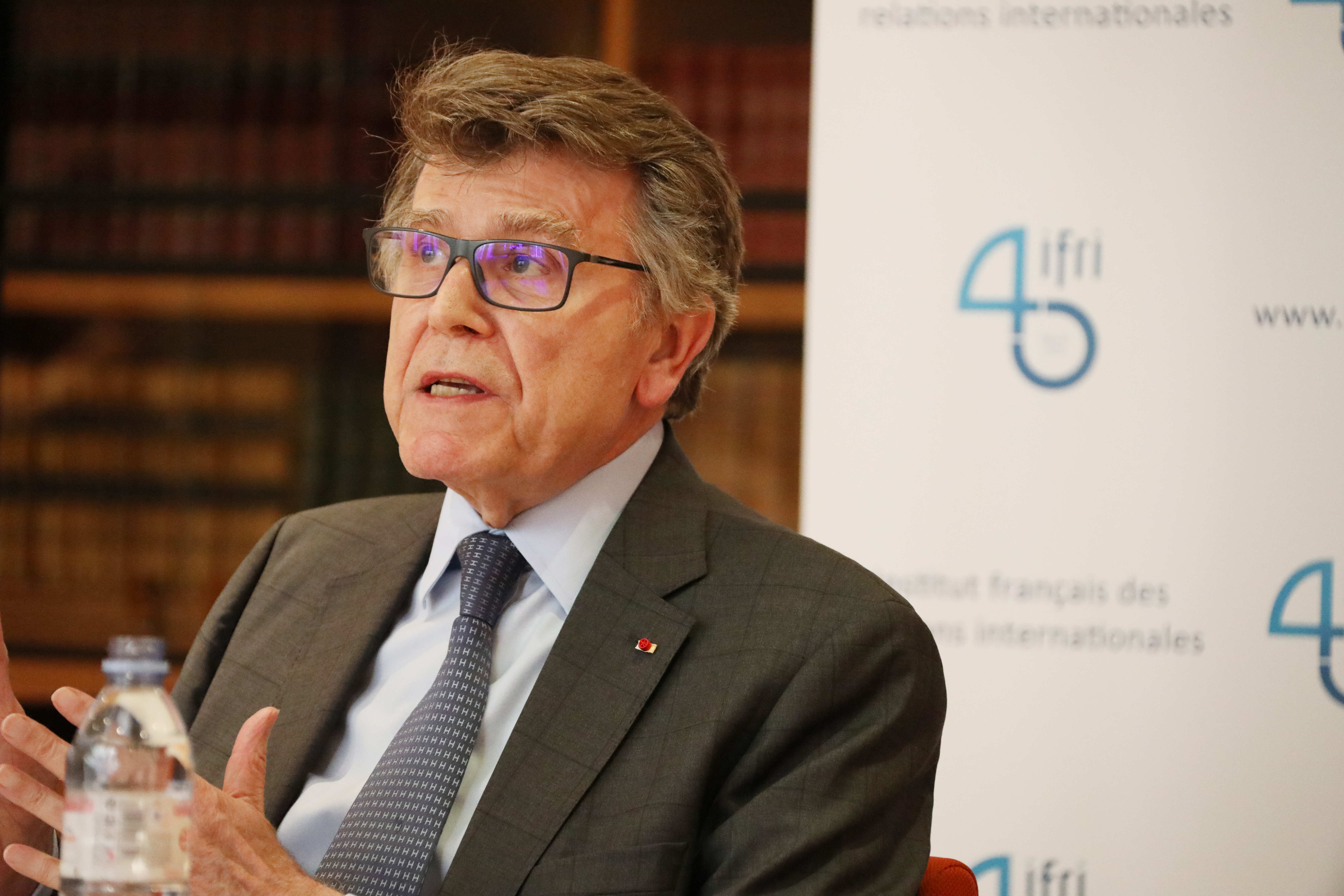 Thierry de Montbrial, président de l'Ifri