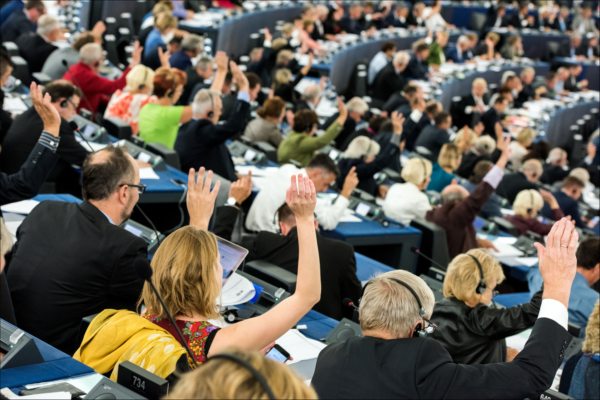 Vote at the European Parliament