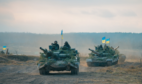 Zhytomyr, Ukraine - November 21, 2018: National Armed Forces