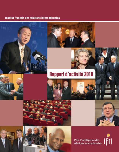 2010 - Couverture du Rapport annuel de l'Ifri