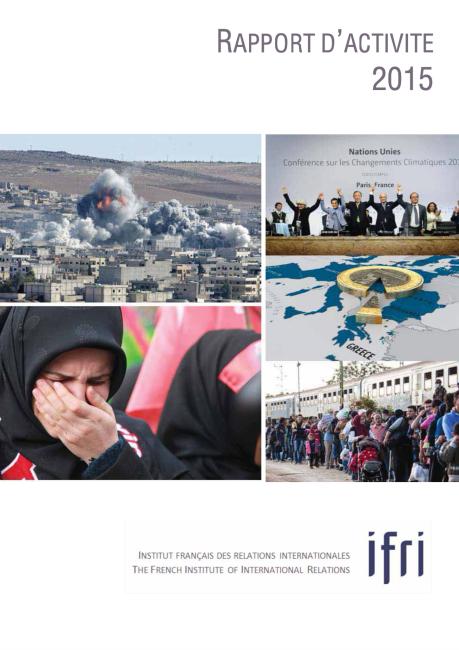 2015 - Couverture du Rapport annuel de l'Ifri