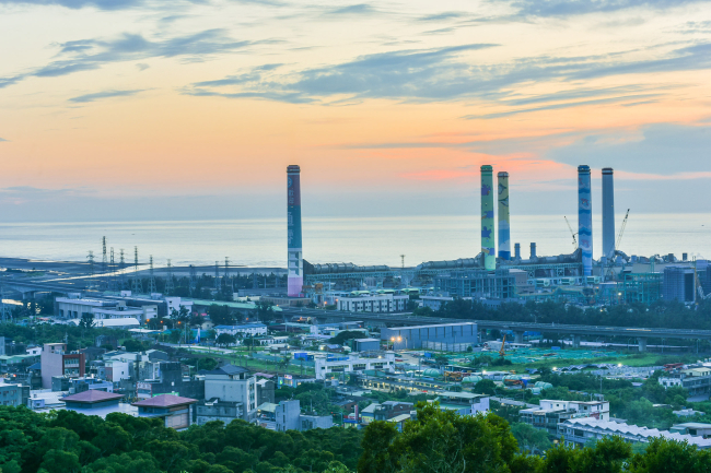 Tunghsiao Thermal Power Station, Miaoli, Taïwan, 18 July 2016