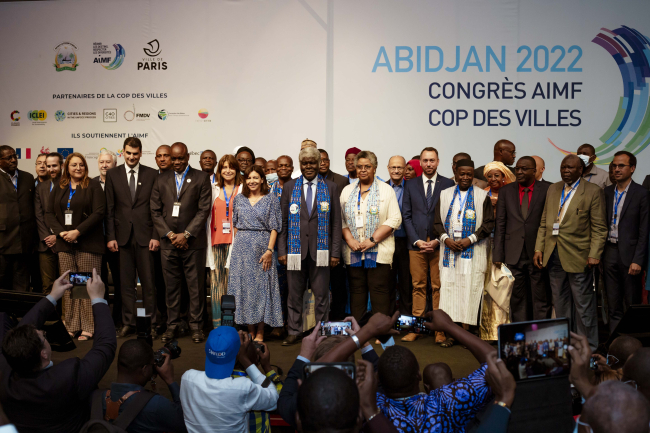 Des maires du monde entier participent à la COP des villes 2022 à Abidjan 