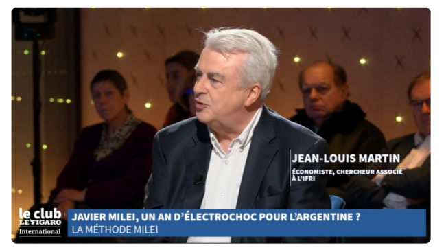 Jean-Louis MARTIN dans Le Club Le Figaro International