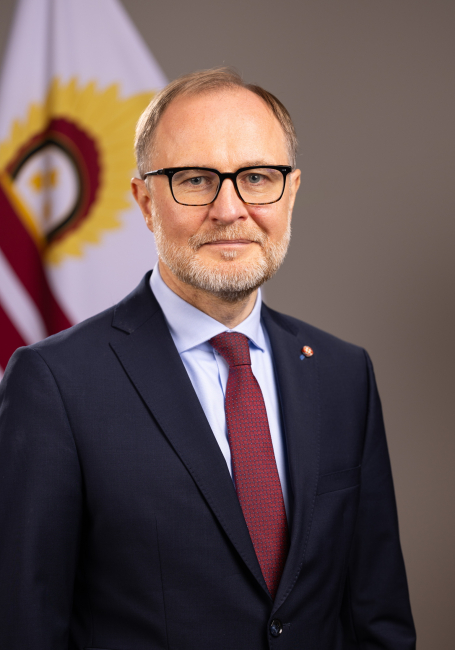 Andris Sprūds, ministre de la Défense de Lettonie