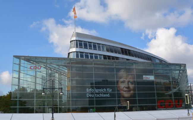 BERLIN GERMANY 09 22 17: CDU building