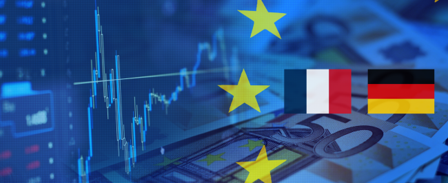 European Currency, Euro Stock Market Flag