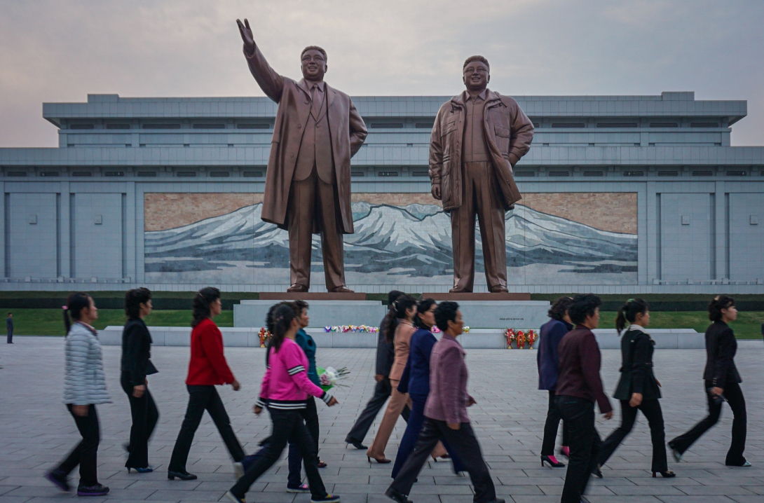 Mansu Hill, Pyongyang, North Korea - October 2016