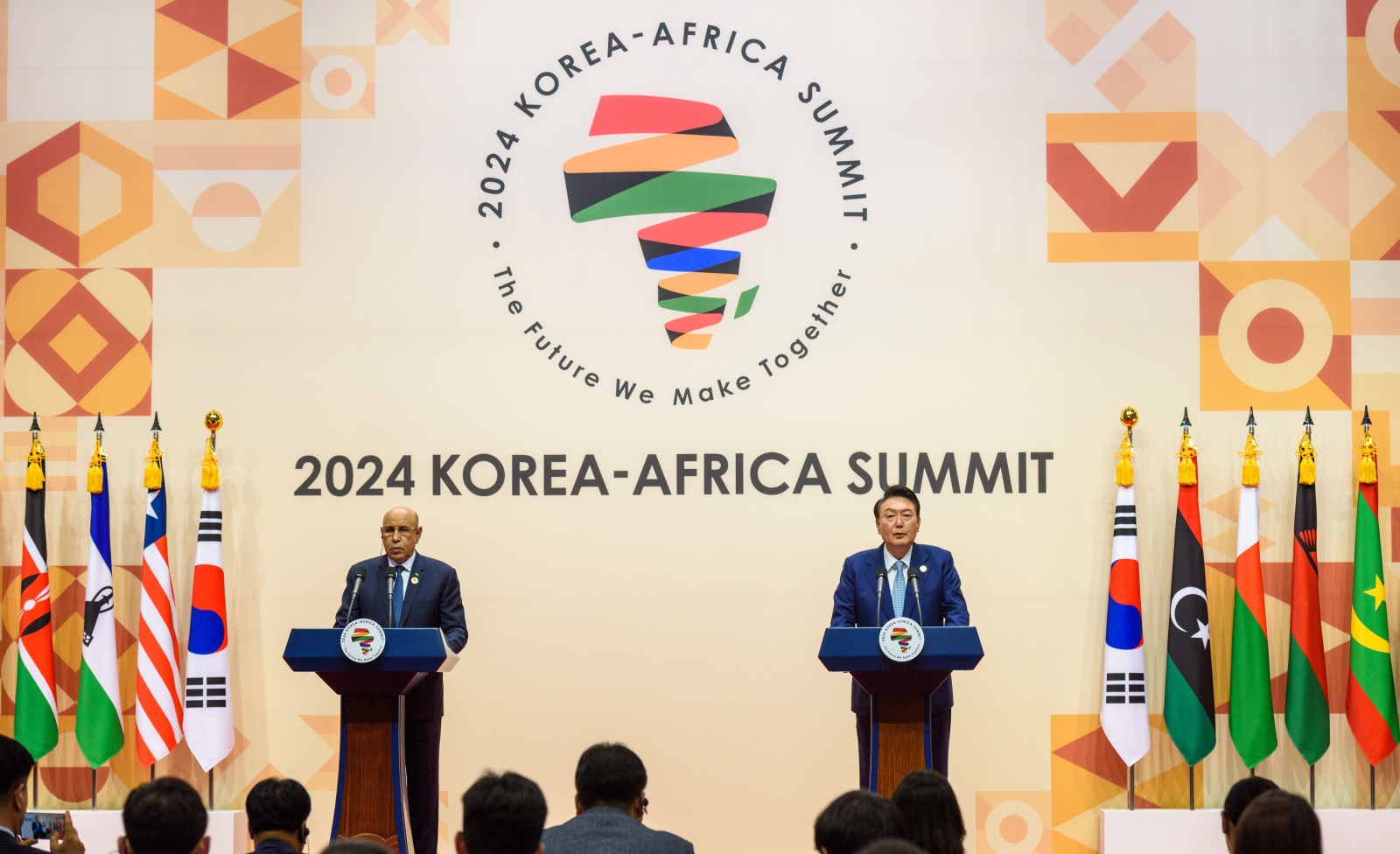 The 2024 Korea-Africa Summit, Goyang, South Korea - 04 June 2024